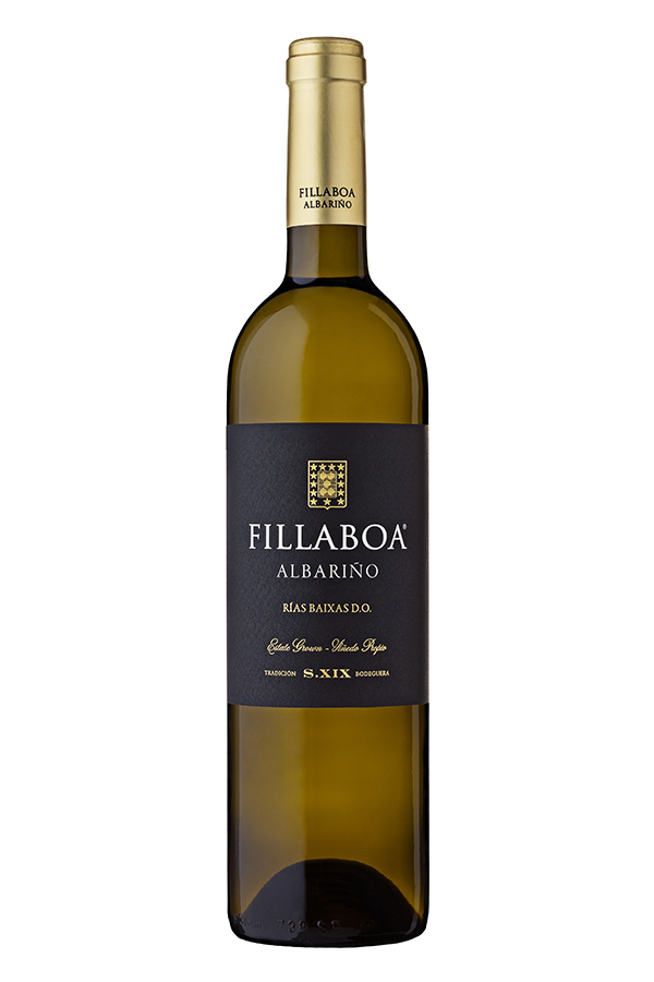 Vino blanco Fillaboa Joven - vino 100% Albariño D.O. Rías Baixas